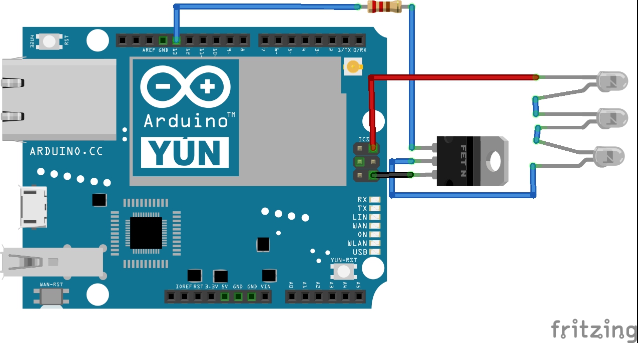 Yun IR Minishield Fritzing